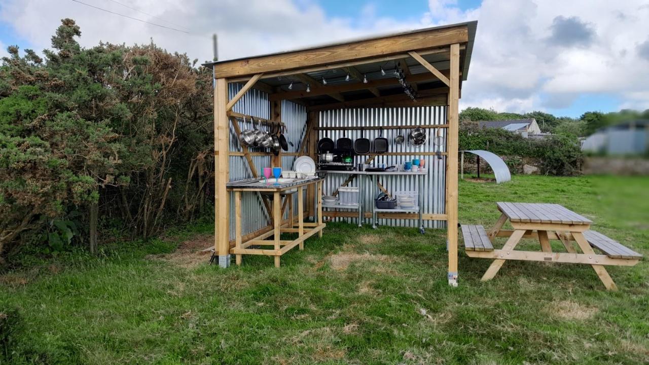 Cornish Skies Glamping Pool ภายนอก รูปภาพ