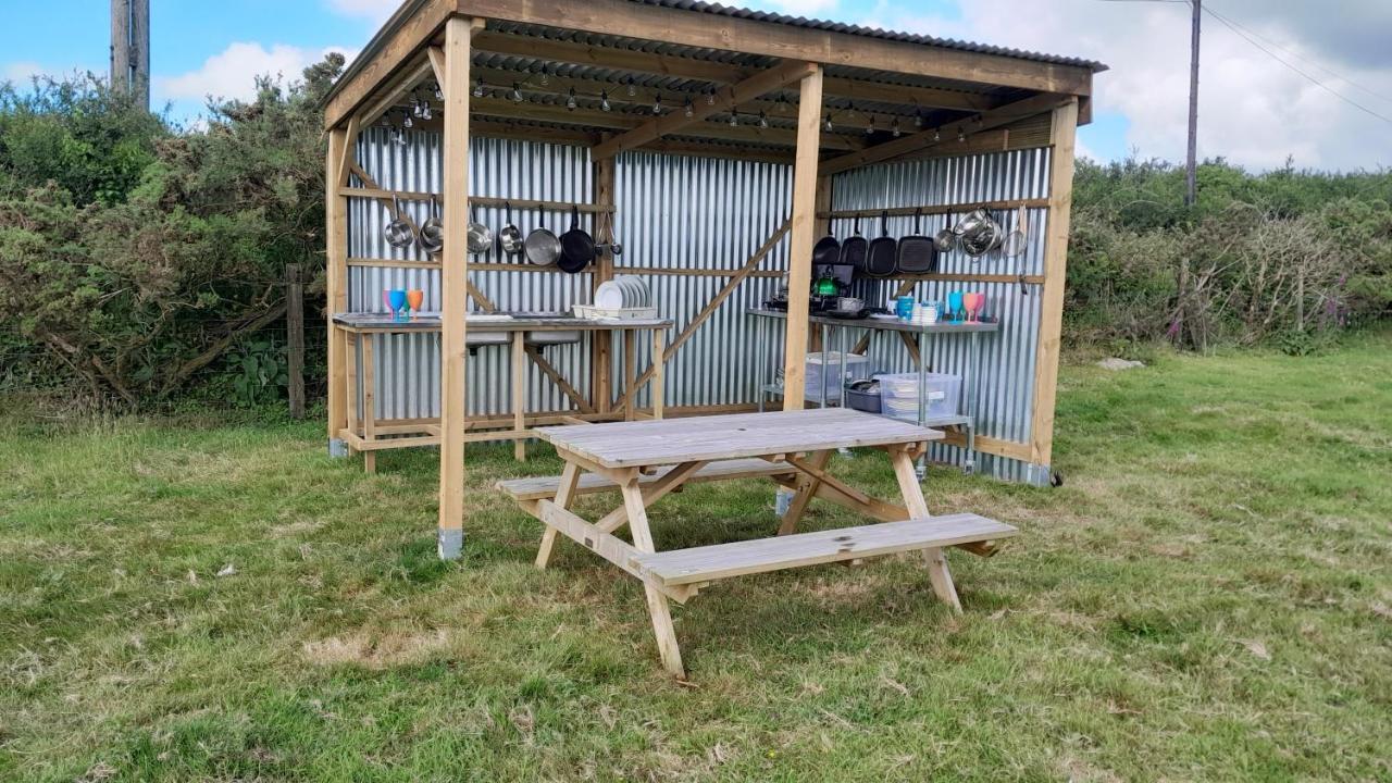 Cornish Skies Glamping Pool ภายนอก รูปภาพ