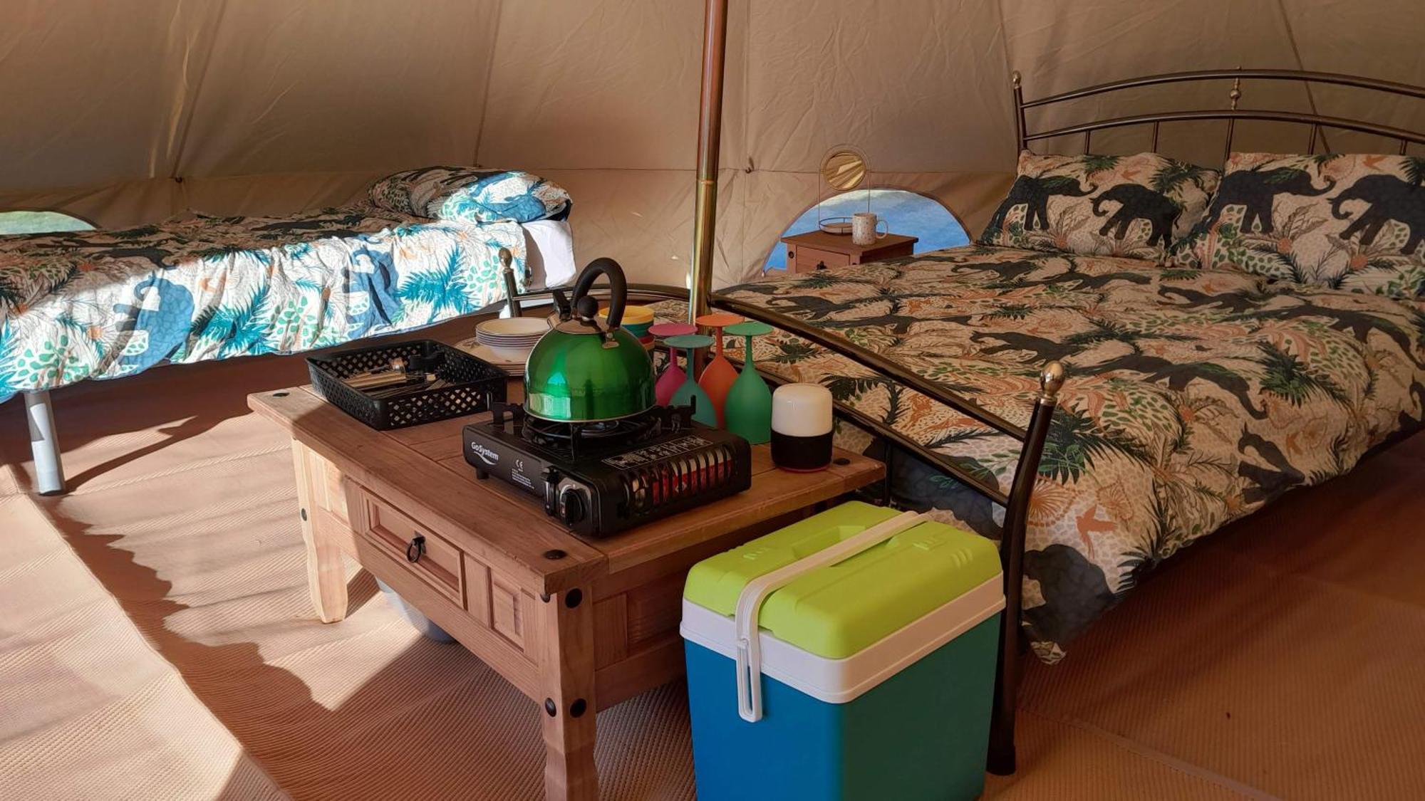Cornish Skies Glamping Pool ภายนอก รูปภาพ